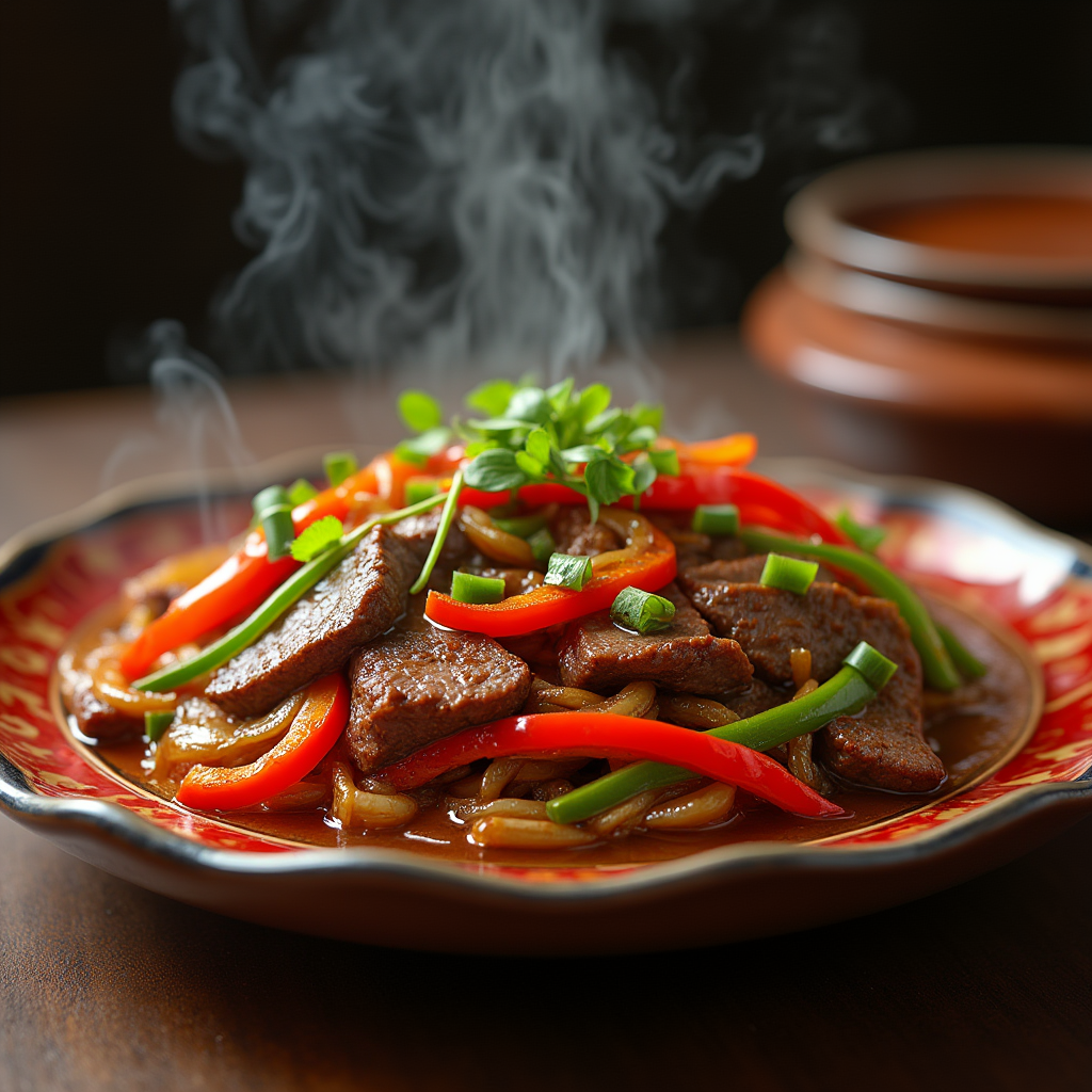 Chinese Pepper Steak
