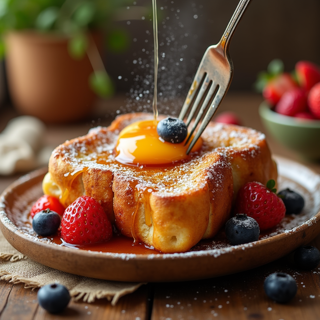 Hawaiian Roll French Toast