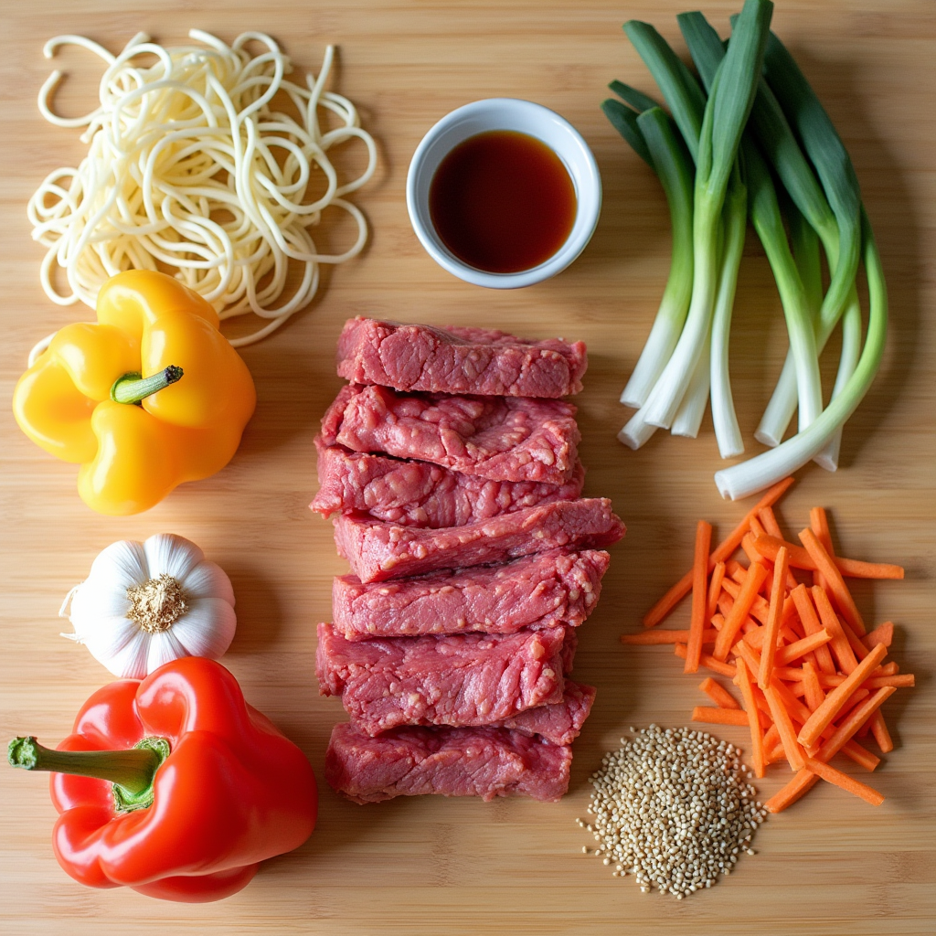 Hoisin Beef Noodles