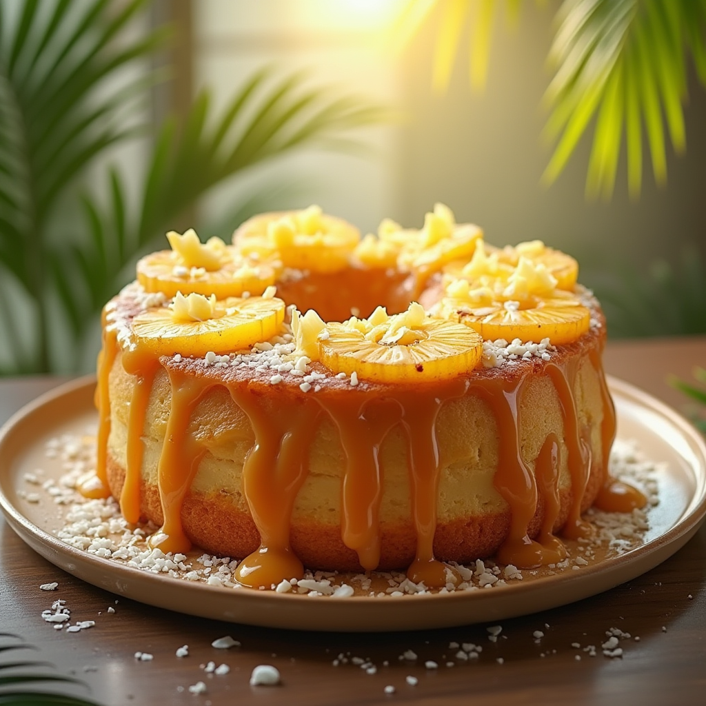 Pineapple Heaven Cake
