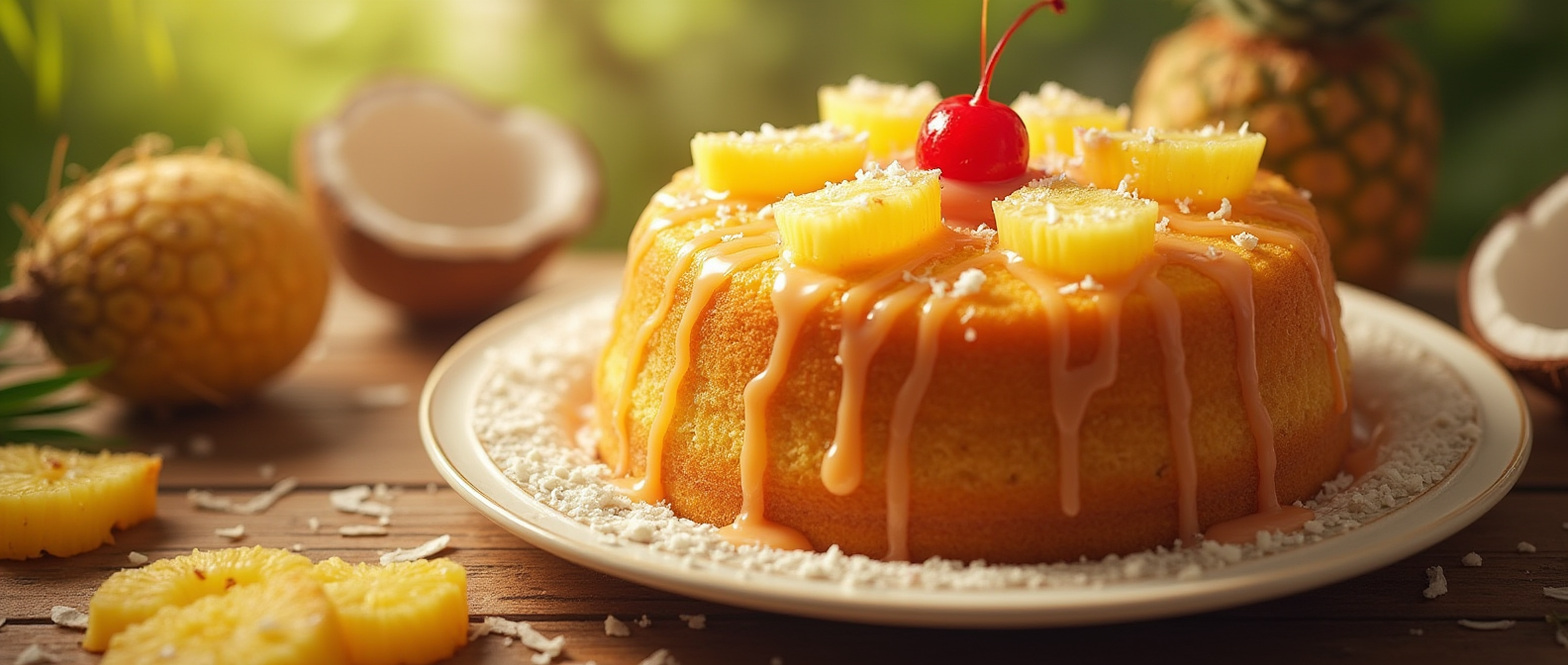 Pineapple Heaven Cake