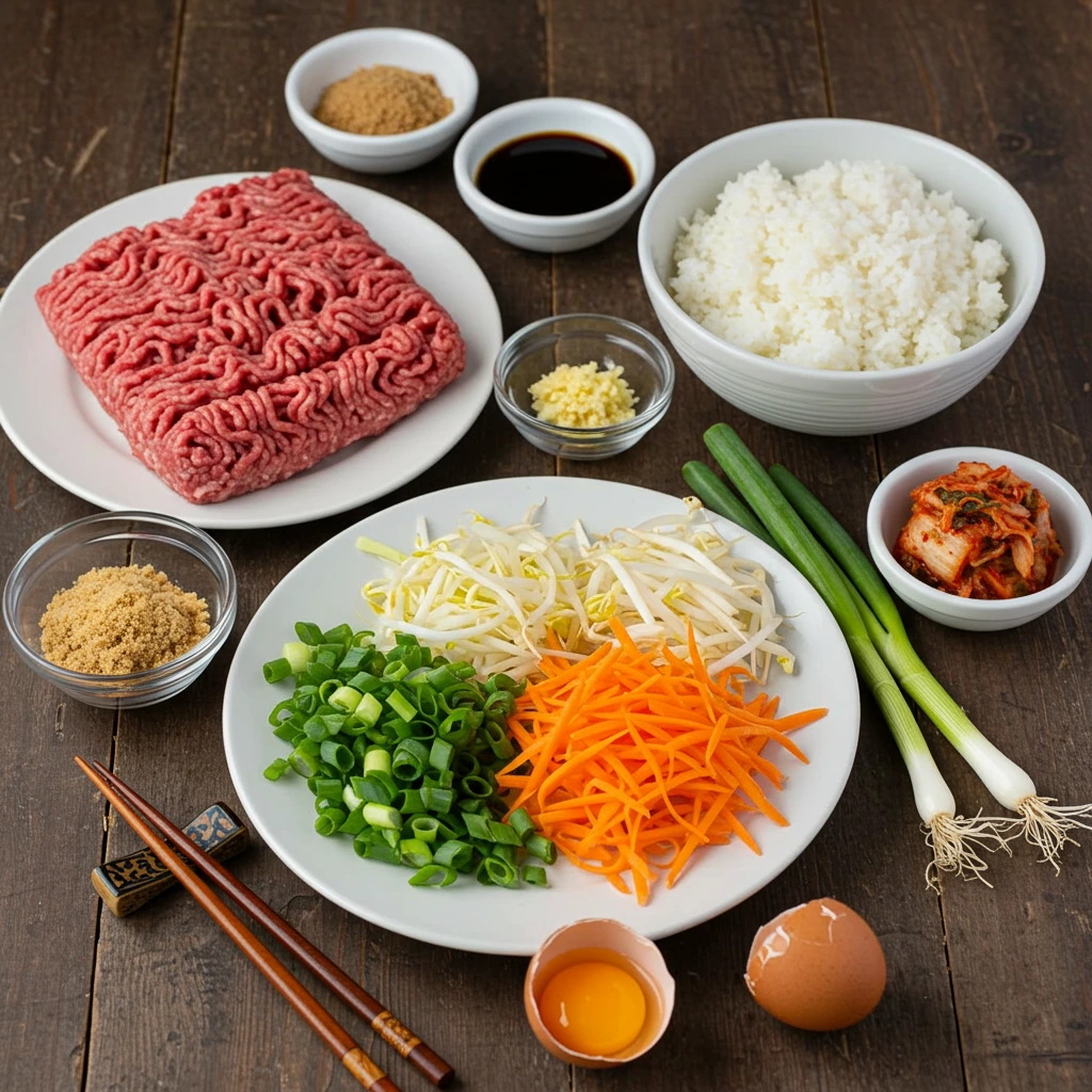 Korean Ground Beef Bowl