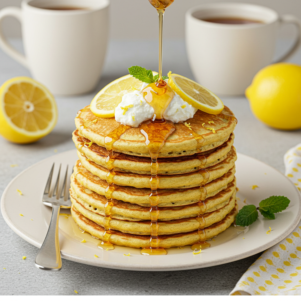 Lemon-Ricotta Pancakes