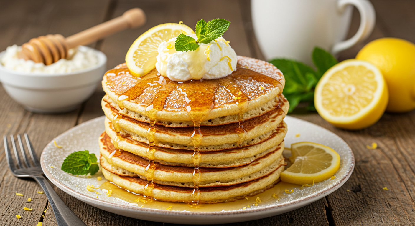 Lemon-Ricotta Pancakes