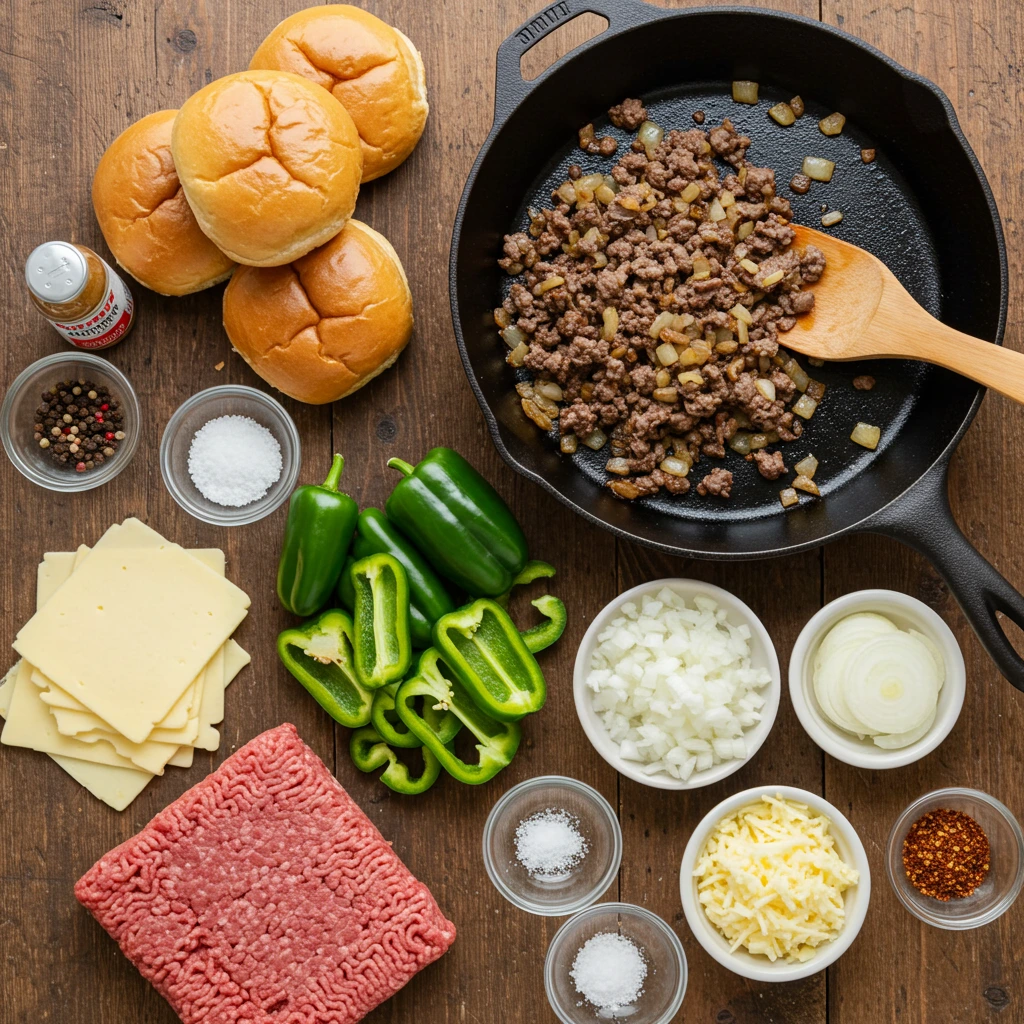 PHILLY CHEESESTEAK SLOPPY JOES